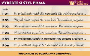 Pozvánka na oslavu - zlatá s červenými ružami | vasedarceky.sk