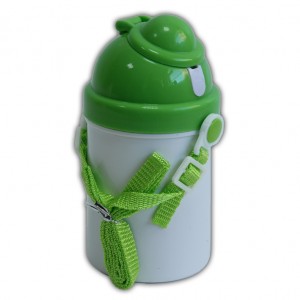 Fľaška detská - zelená; 400 ml | vasedarceky.sk