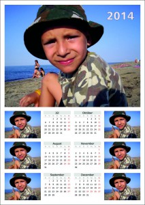 Kalendár nástenný, polročný - basic 03 | vasedarceky.sk