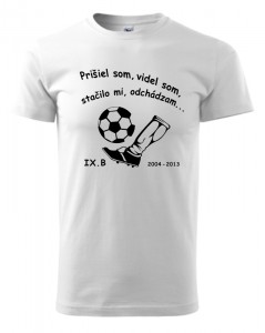Absolventské tričko - Futbalisti | vasedarceky.sk