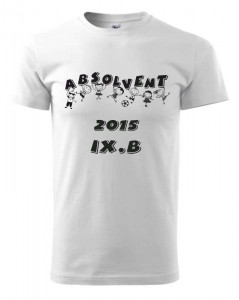 Absolventské tričko - Absolvent | vasedarceky.sk