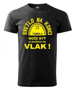 Absolventské tričko - Tunel | vasedarceky.sk