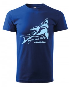 Absolventské tričko - Žralok | vasedarceky.sk