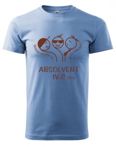 Absolventské tričko - Absolvent 2 | vasedarceky.sk