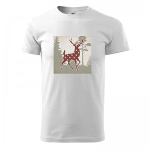 Tričko detské s motívom jeleňa | vasedarceky.sk