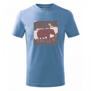 Tričko detské s motívom slona | vasedarceky.sk