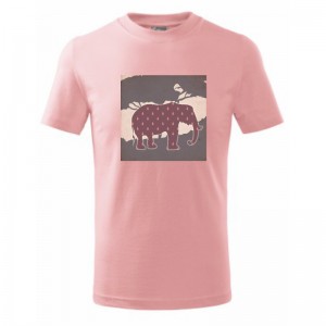 Tričko detské s motívom slona | vasedarceky.sk