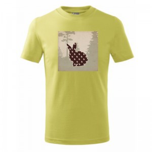 Tričko detské s motívom zajaca | vasedarceky.sk