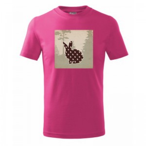 Tričko detské s motívom zajaca | vasedarceky.sk