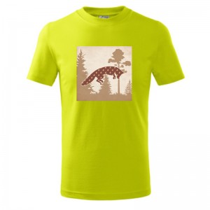 Tričko detské s motívom líšky | vasedarceky.sk