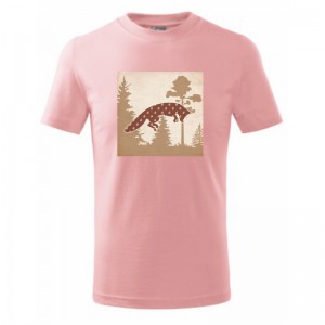 Tričko detské s motívom líšky | vasedarceky.sk