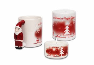 Vianočný balíček z troch kusov keramiky | vasedarceky.sk