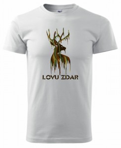 Tričko pánske s poľovníckym motívom - Lovu zdar | vasedarceky.sk